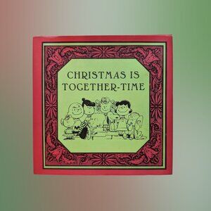 Christmas Is Together-Time – Vintage Peanuts Gift Book